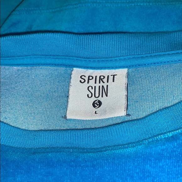 Spirit Sun Large Women's Blue Top - Picture 4 of 6